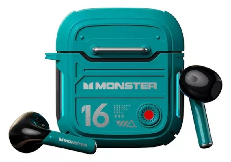MONSTER - AIRMARS - XKT16 - True Wireless Sound Gaming Headset - Green