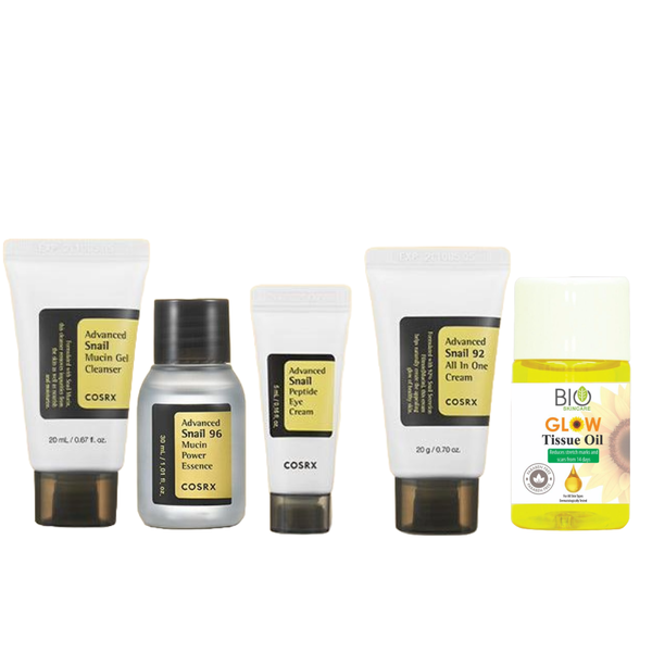 Skincare Set For Dry Skin, Dark Spots &amp; Pigmentation - Advanced Snail Kit