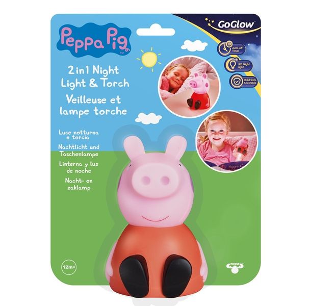 GoGlow Peppa Pig Kids Night Light &amp; Torch