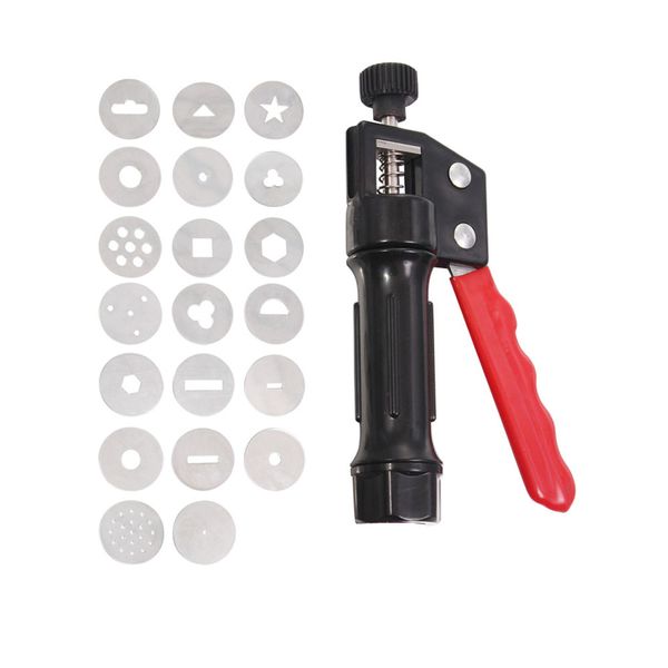Sugar Paste Extruder Clay Extruder with Different Nozzles Cake Decorations