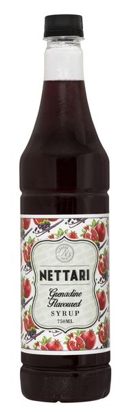 Nettari Grenadine Flavoured Syrup 750ml