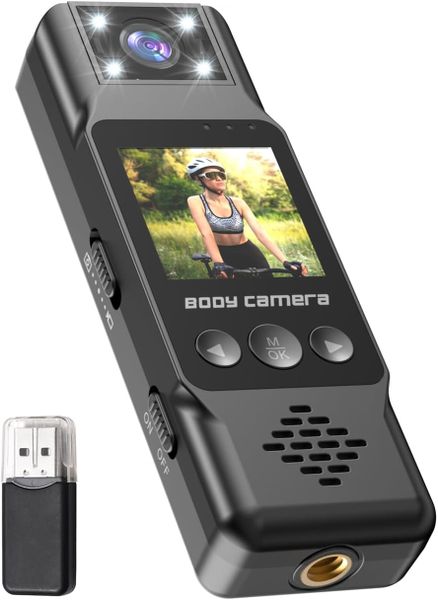 180 Rotatable Lens Mini Pocket Clip Action Portable HD Sports Camera