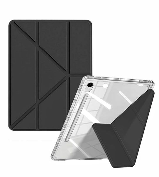 Trifold Stand Case, Compatible With Galaxy Tab S10 FE 10.9" With Pen Holder