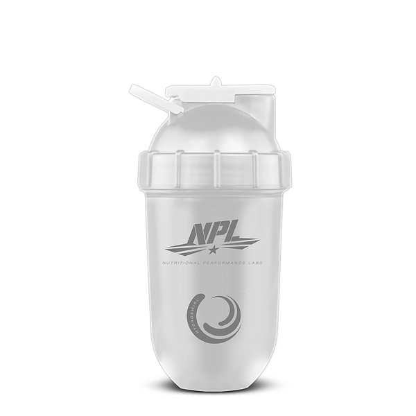 NPL - Hydro Swirl Shaker, White - 500ml