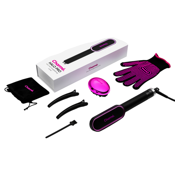 Charmé Halo Pro - Ultimate One-Pass Straightening Brush