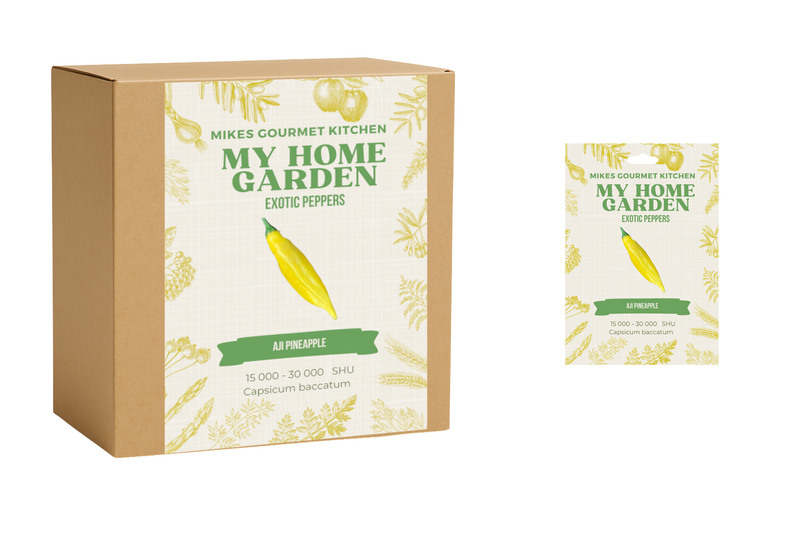 Chilli Grow Kit Complete - Aji Pineapple chilli + Seed pack