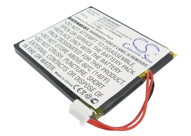 CRESTRON ;UNIVERSAL MX-3000;MX-3000i replacement battery