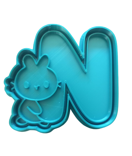 Cute Letter N image