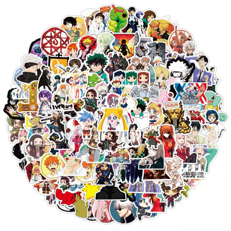 50 Pieces Anime Stickers Variety Pack Laptop/Phone/Flask assorted Sticker, Shop Today. Get it Tomorrow!