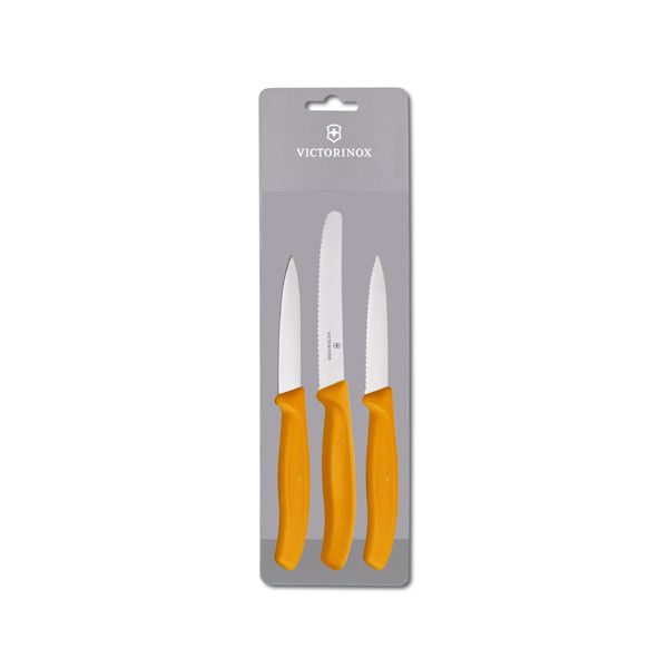 Victorinox Paring Knife Set 3Pce Orange