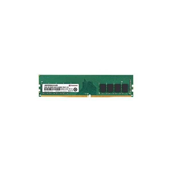 TRANSCEND 4GB DDR4 3200Mhz DESKTOP U-DIMM 1RX8 1GX8 CL22 1.2V