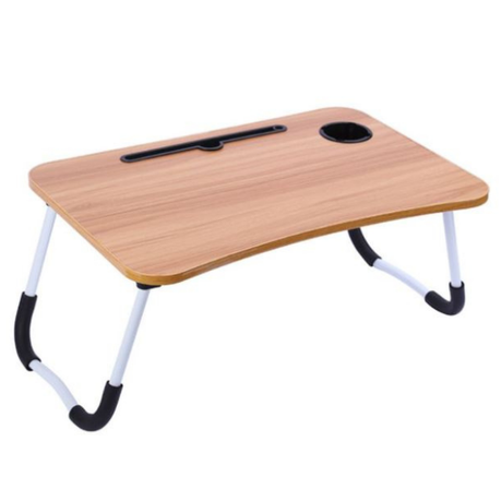 Foldable table for study 2024 on bed