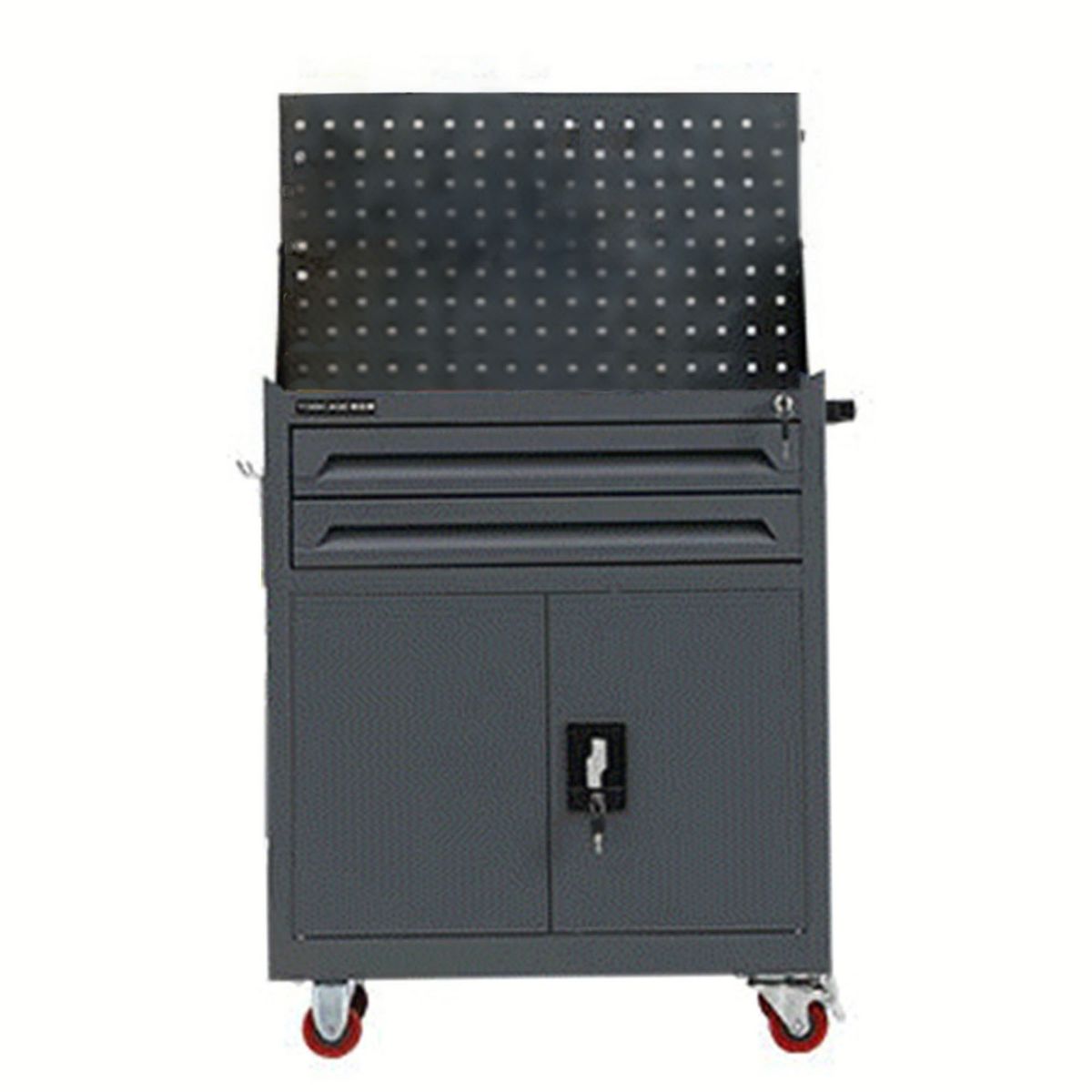 Workshop Maintenance Carts Two-Layer Reinforced Track Drawers Double Door