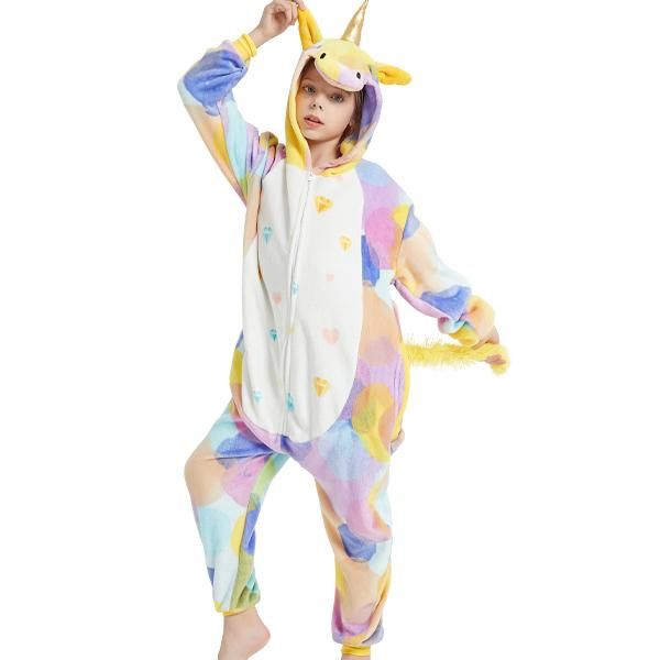 Kids Hearty Unicorn Onesie