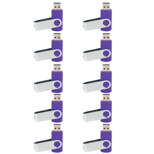10X Rotating USB 2 0 128MB Flash Drive Memory Stick Storage U Disk