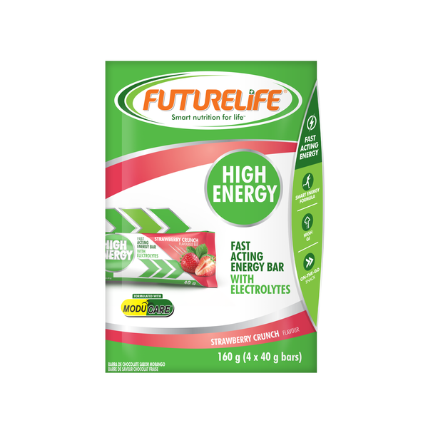 FutureLife High Energy SmartBar Multi Pack Strawberry - 4 x 40g