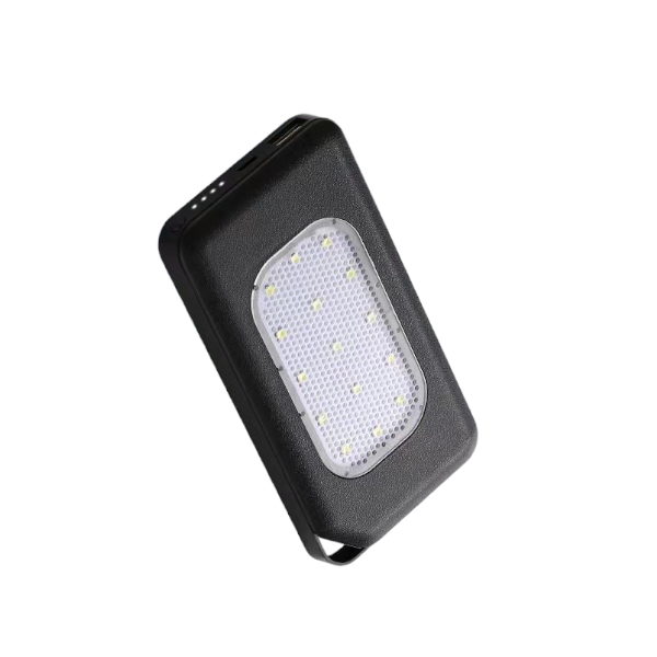 Quick Charge Power Bank with Flash Light