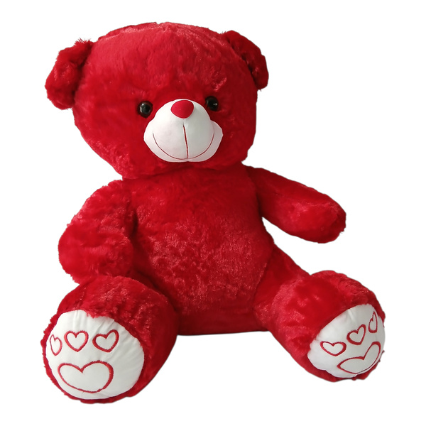 Teddy Bear Plush Toy with Heart Design - Soft Cuddly Gift