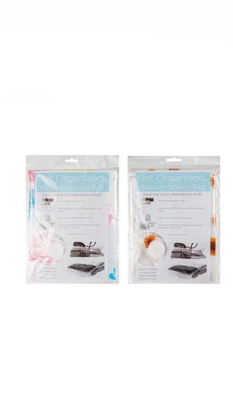 Set of 2 Storage Bags - Vacuum Seal