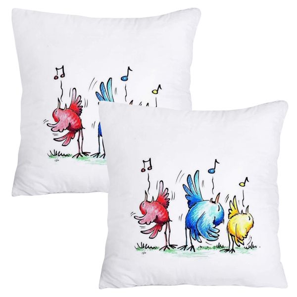 Scatter Cushion Cover Set (50cmx50cm) - Sing