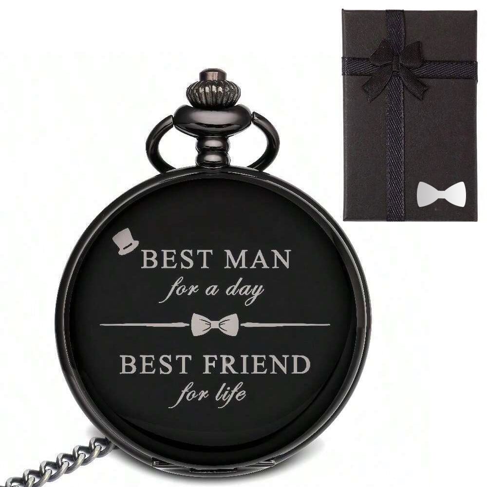 Best Man Pocket Watch with Gift Box | Shop Today. Get it Tomorrow ...