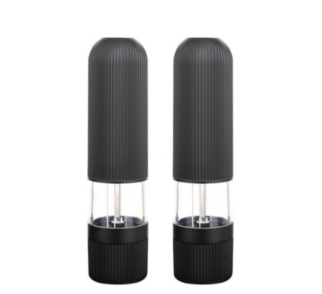 Set of 2 Electric Salt And Pepper Grinders