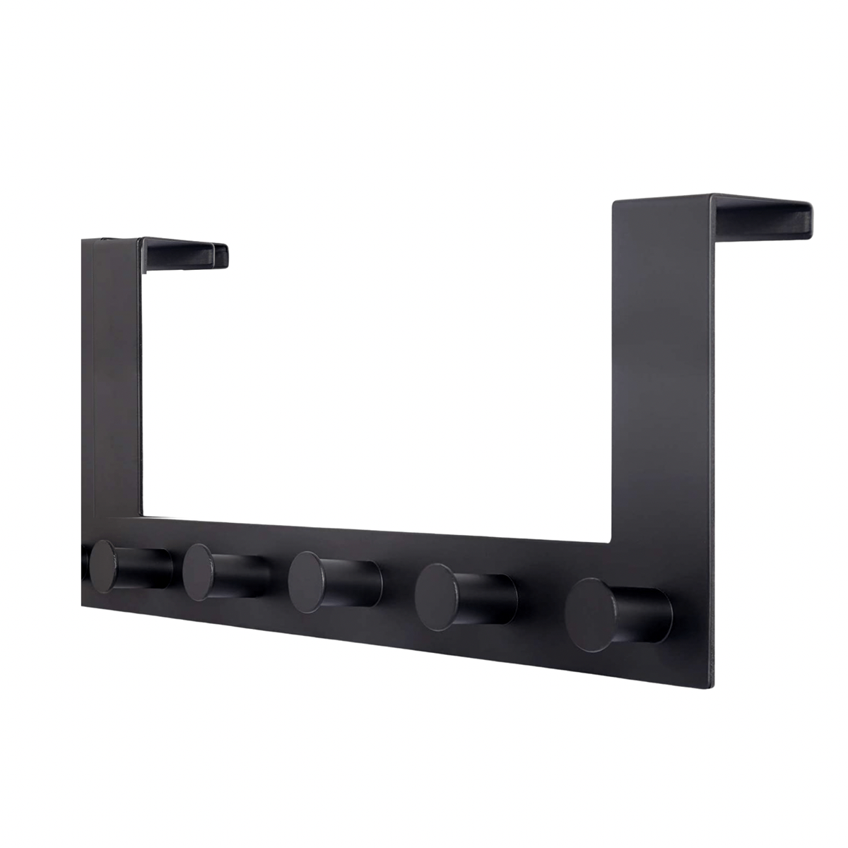 5 Hook Matte Black Metal Door Hook | Shop Today. Get it Tomorrow ...