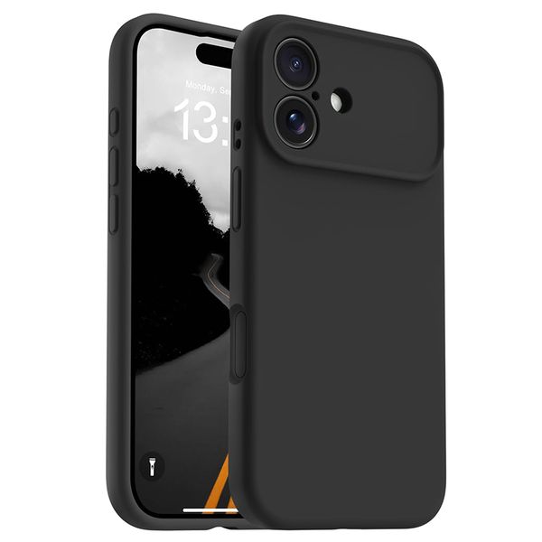 Liquid Silicone Protection Phone Case Compatible With iPhone 17
