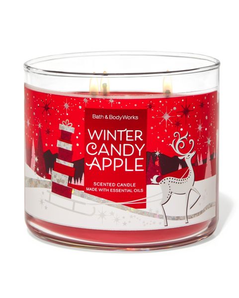 Bath &amp; Body Works Winter Candy Apple 3-wick candle (Parallel Import)