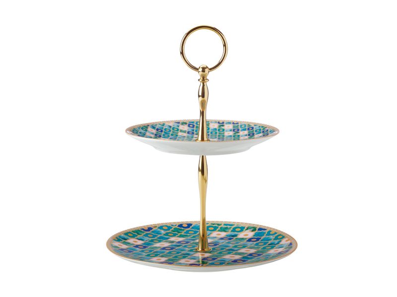 Maxwell and Williams Kasbah Two Tier Cake Stand