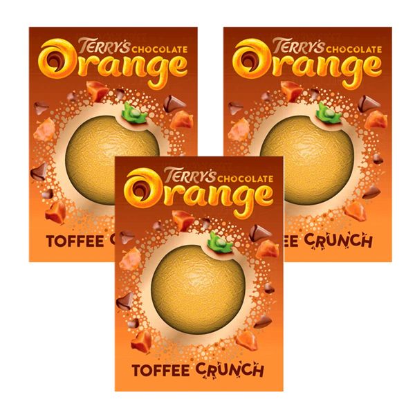 Terry's Chocolate Orange Toffee Crunch 3 x 152g Buy Online in South