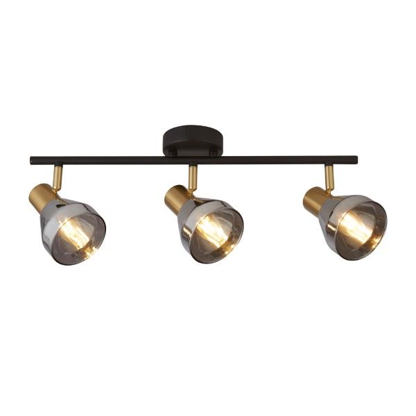 The Lighting Warehouse - Spot Drake 3 Light Bar Black