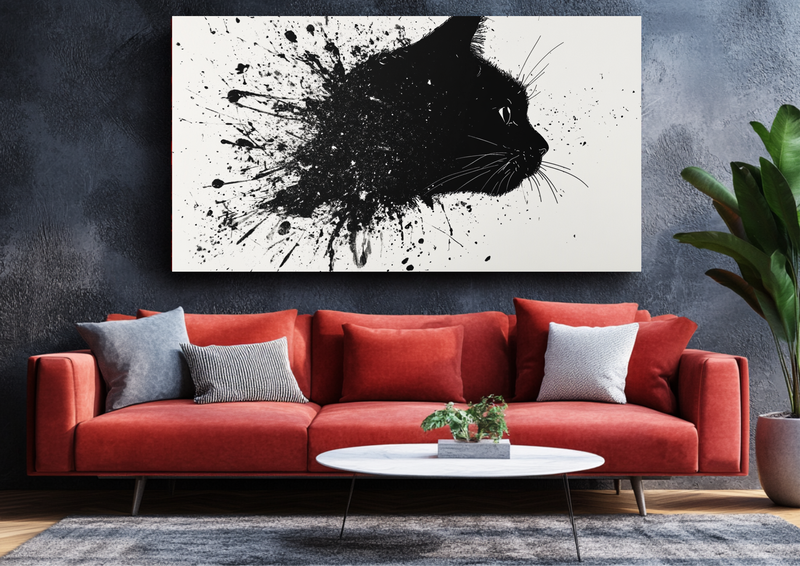 Canvas Wall Art - Elegant Silhouette - BX0324