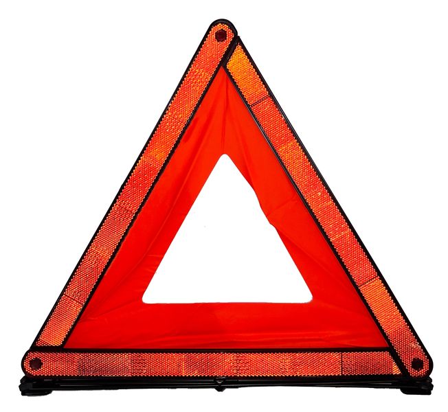 Mobi-Jack - Warning Triangle Foldable Large PVC