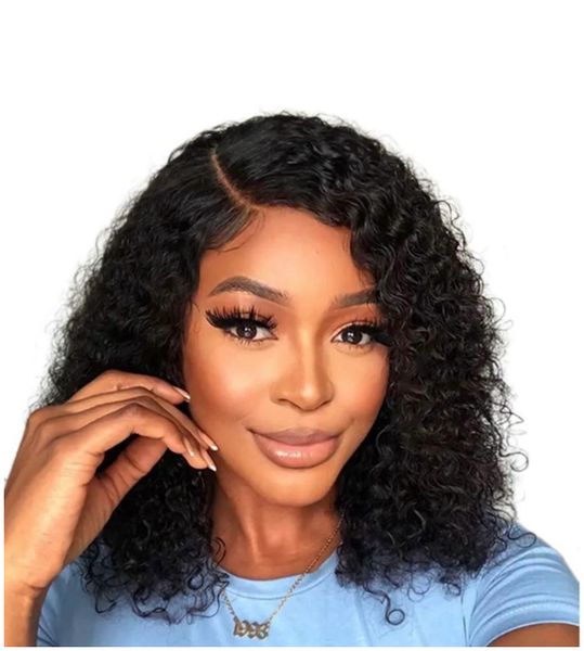 10'' Brazilian Curly Wig-Natural Colour