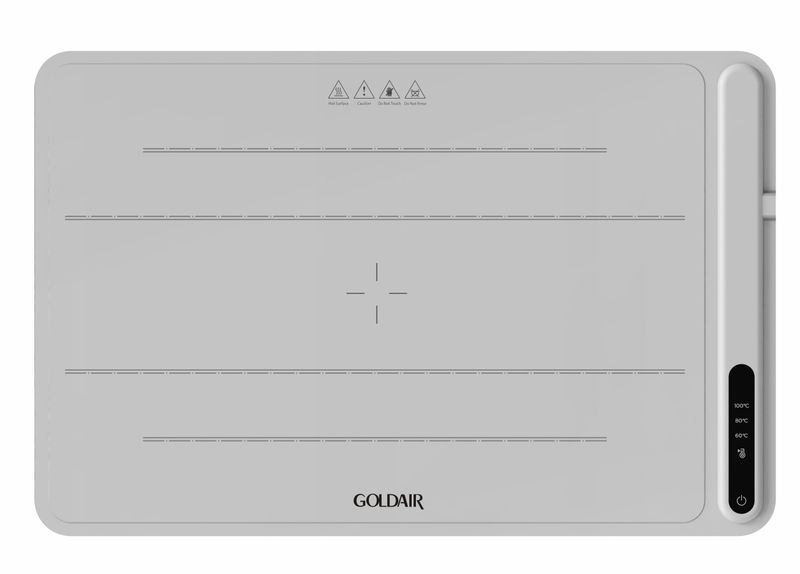 Goldair Foladable Electric Food Warming Mat - White - GWM-100