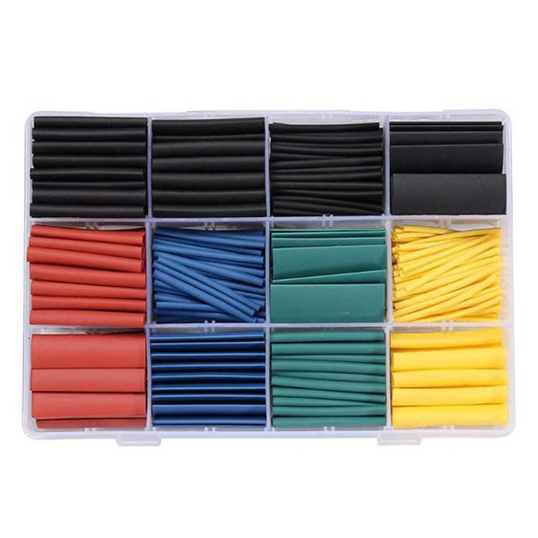 530 Pieces Heat Shrink Insulation Kit