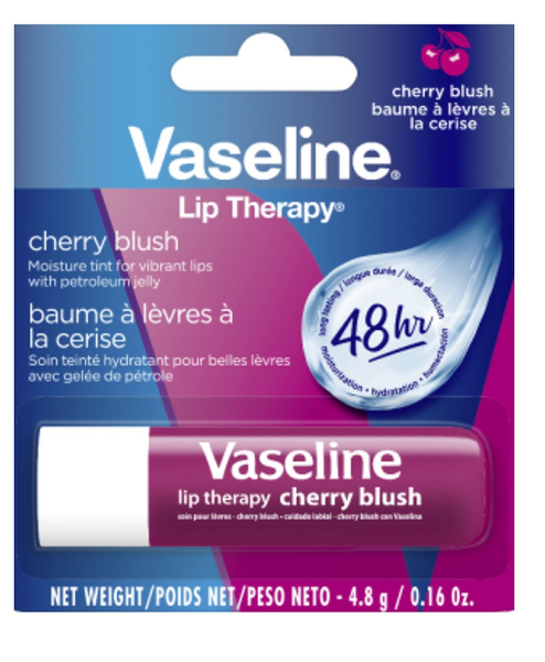 Vaseline Lip Therapy Lip Balm Cherry Blush 4.8g x 24