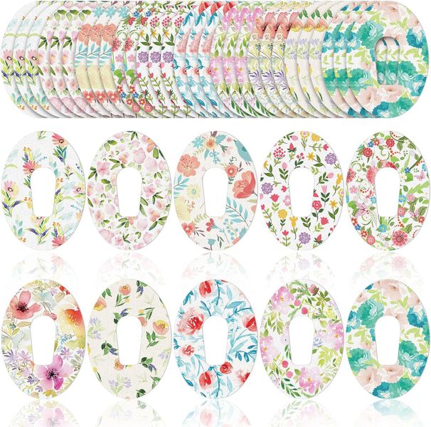 30Pcs Adhesive Patche Breathable Waterproof CGM Sensor Protection