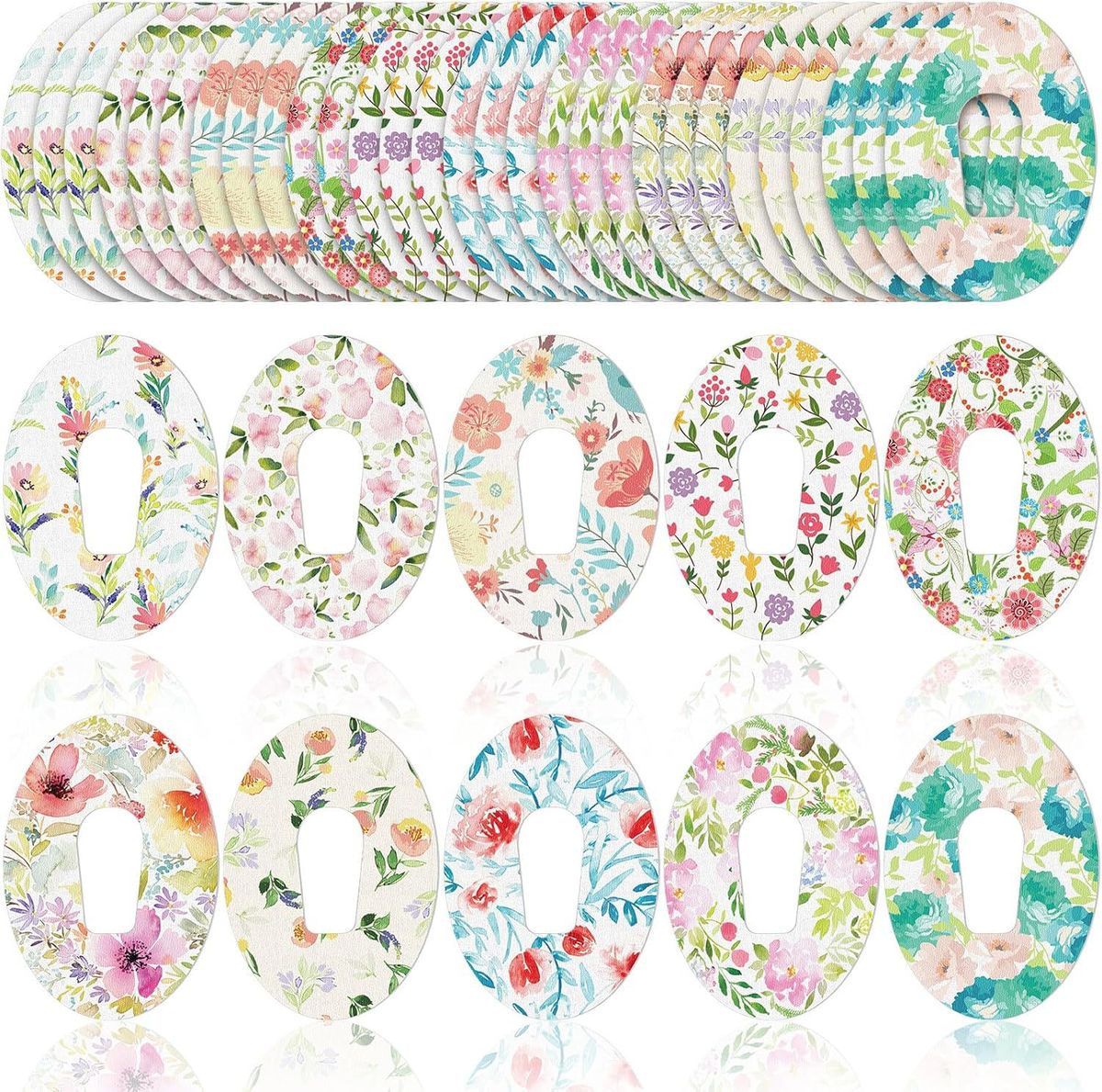 30Pcs Adhesive Patche Breathable Waterproof CGM Sensor Protection