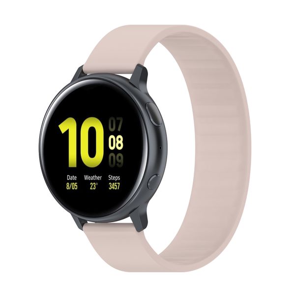 Solo Loop Replacement Band Strap for Garmin Vivoactive 4S 18mm Purple