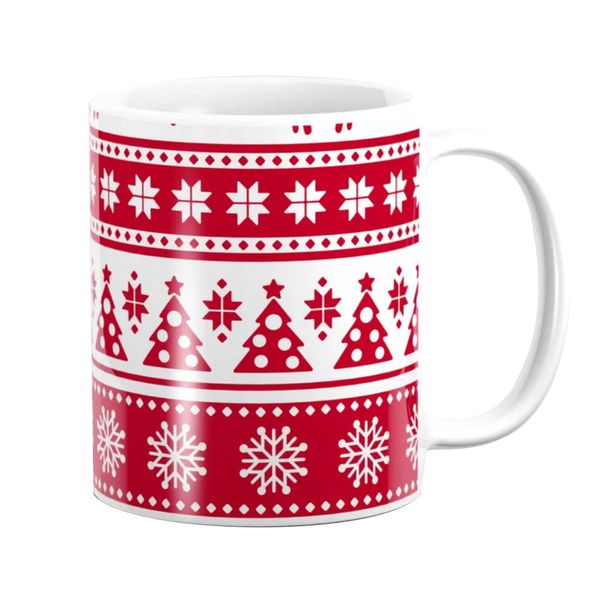 Pappa Joe - Mug Set - Christmas Holiday Pattern