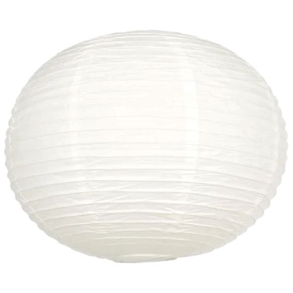 Lamp Paper Shade D40cm White No