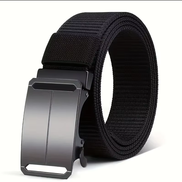 Automatic Buckle Belt, Outdoor-Gym Training - Durable Adjustable Waistband