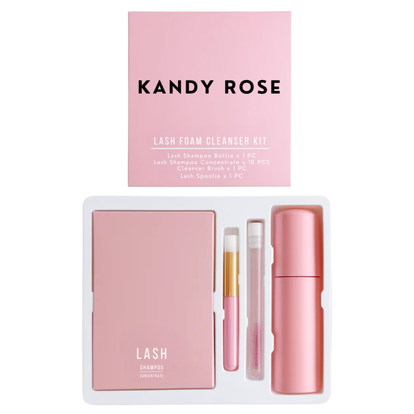 Kandy Rose Lash Foam Cleanser Kit