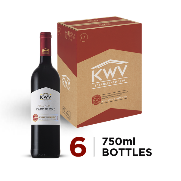KWV Classic Collection Cape Blend - (6 x 750ml)