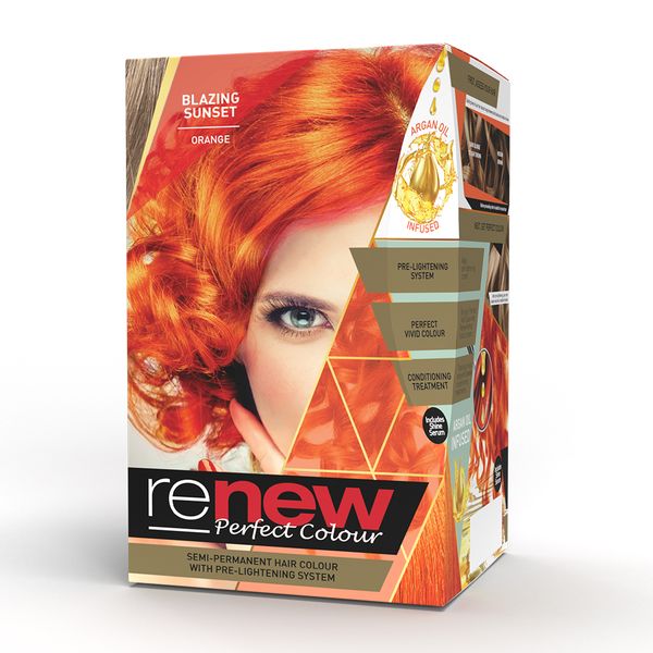 Renew Perfect Hair Colour - Blazing Sunset