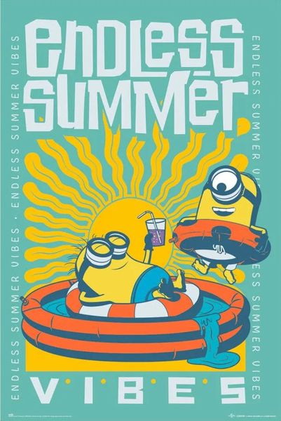 Minions - Endless Summer Vibes Poster
