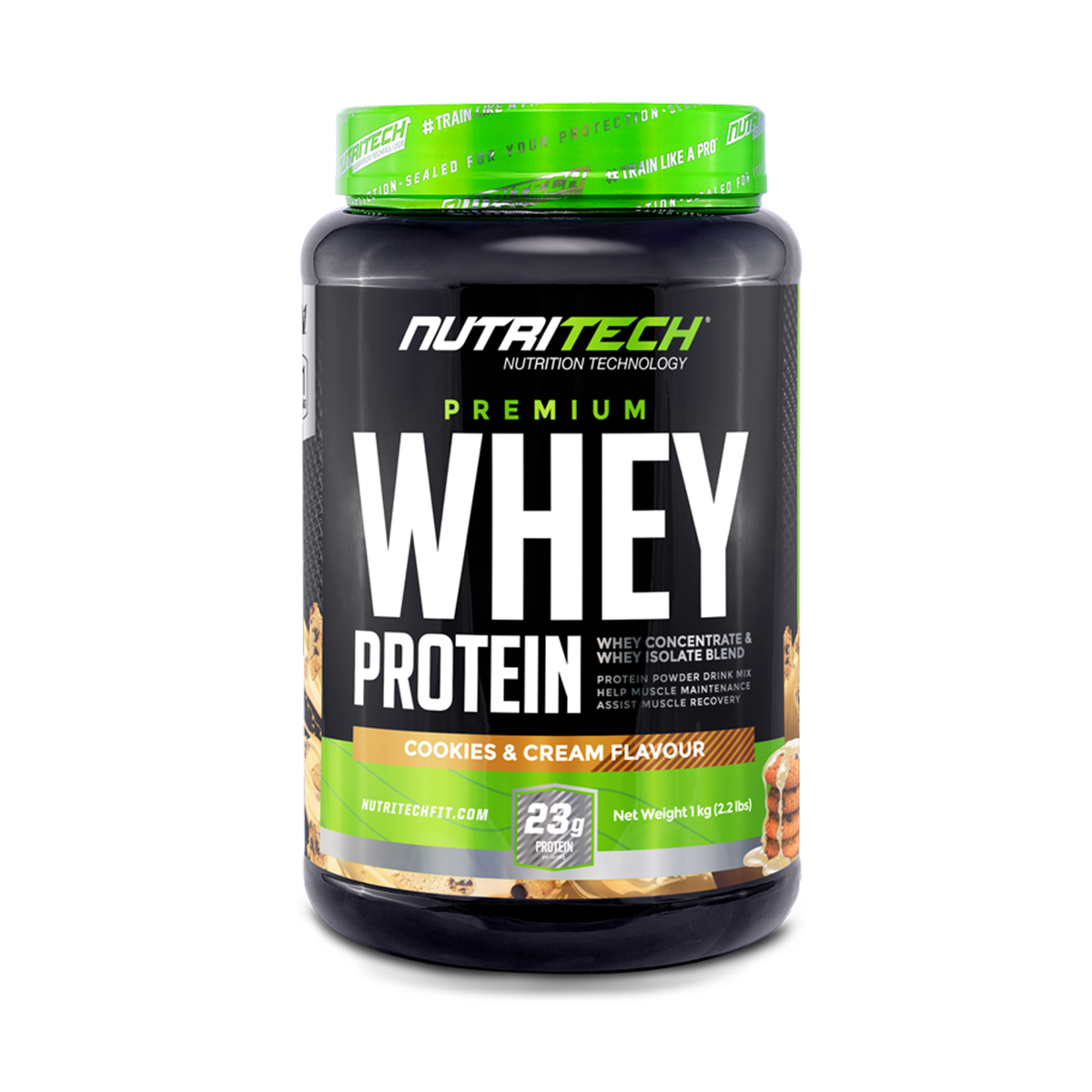 Premium Whey Protein Cookies & Cream 1kg Shop Today. Get it Tomorrow