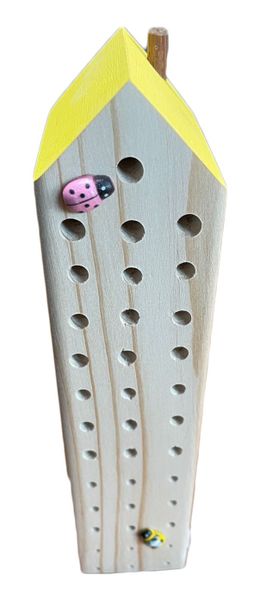 Bee Hotel 25cm - Yellow